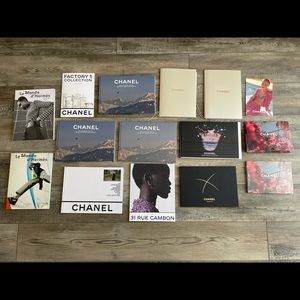 Chanel  and Hermès collectable books  bundle